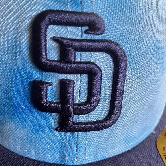 NWT San Diego Padres New Era On Field Low Profile 59Fifty Fitted Hat Cap 7 3/8 - Picture 2 of 16